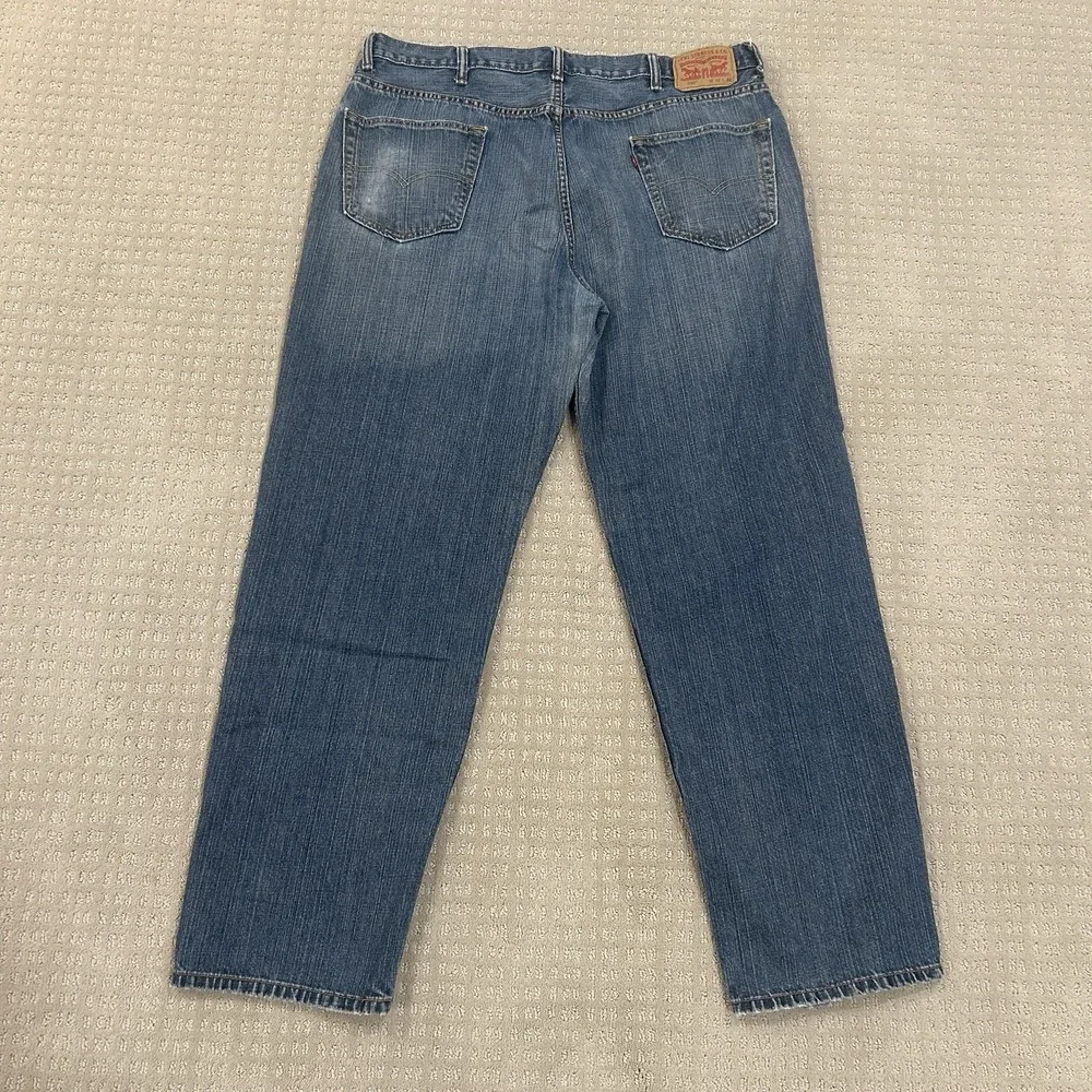 Levi's 550 Men's Denim Jeans 42x34 Relaxed Fit Tapered Leg